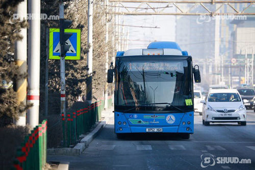 98 чиглэлд 859 автобус үйлчилгээнд явж байна